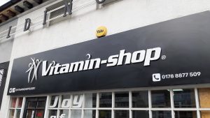 Vitamin Shop sign