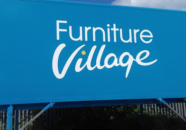 Furniture Village store sign